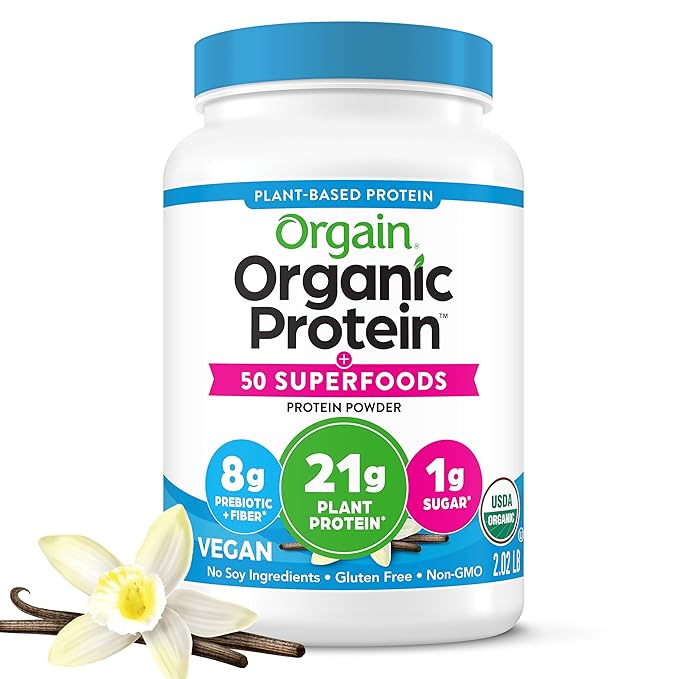 Orgain Vanilla Protein Powder